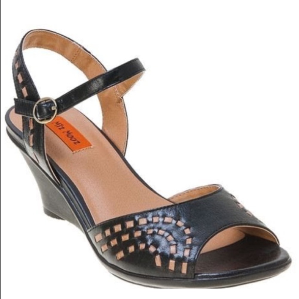 NWOT Miz Mooz Cayenne Ankle Strap Wedge Sandal